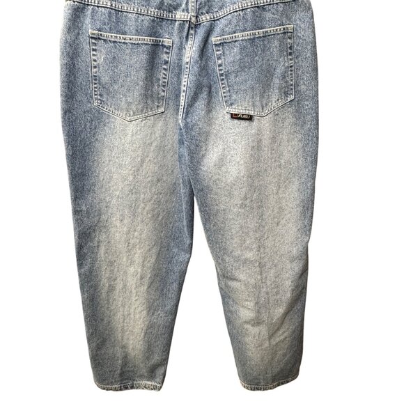 FUBU Light Wash Relaxed 90’s VTG Baggy Y2K Fit Denim Jeans Mens Size 40" X 34"‎ - Picture 12 of 14